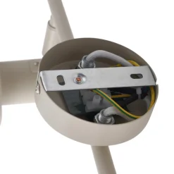 Lindby downlight Ovelia, beige, 80 cm, 4 lyskilder, E27