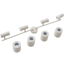 Lindby downlight Ovelia, beige, 80 cm, 4 lyskilder, E27