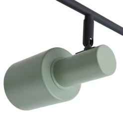 Lindby downlight Ovelia, grønn, 80 cm, 4 lyskilder, E27