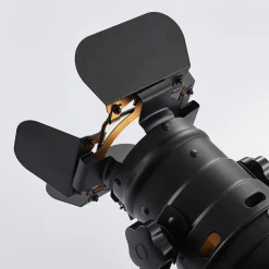 Lindby downlight Tilen, 1 lyskilde, svart, metall, 38 cm