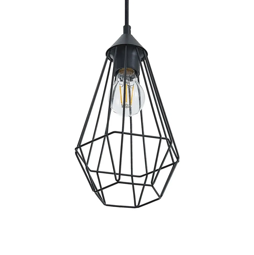 Lindby Elainy pendellampe med burskjermer 4 lysk