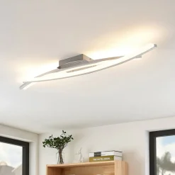 Lindby Elarit LED-taklampe, forkrommet