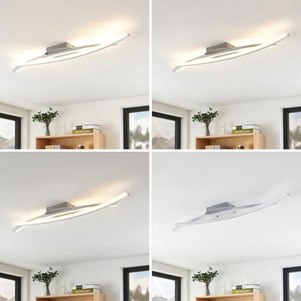 Lindby Elarit LED-taklampe, forkrommet