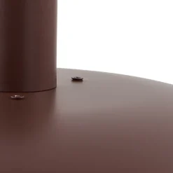 Lindby Elorri hengelampe, brun, metall, Ø 38 cm