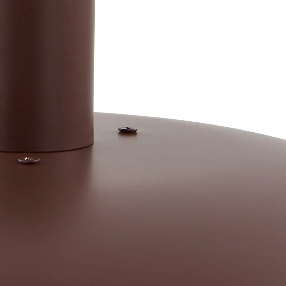 Lindby Elorri hengelampe, brun, metall, Ø 38 cm