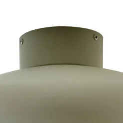 Lindby Elover taklampe, lysegrønn, Ø 45 cm, jern