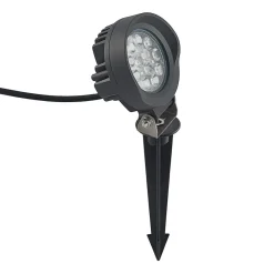 Lindby Emar LED-spot med jordspyd i mørkegrå