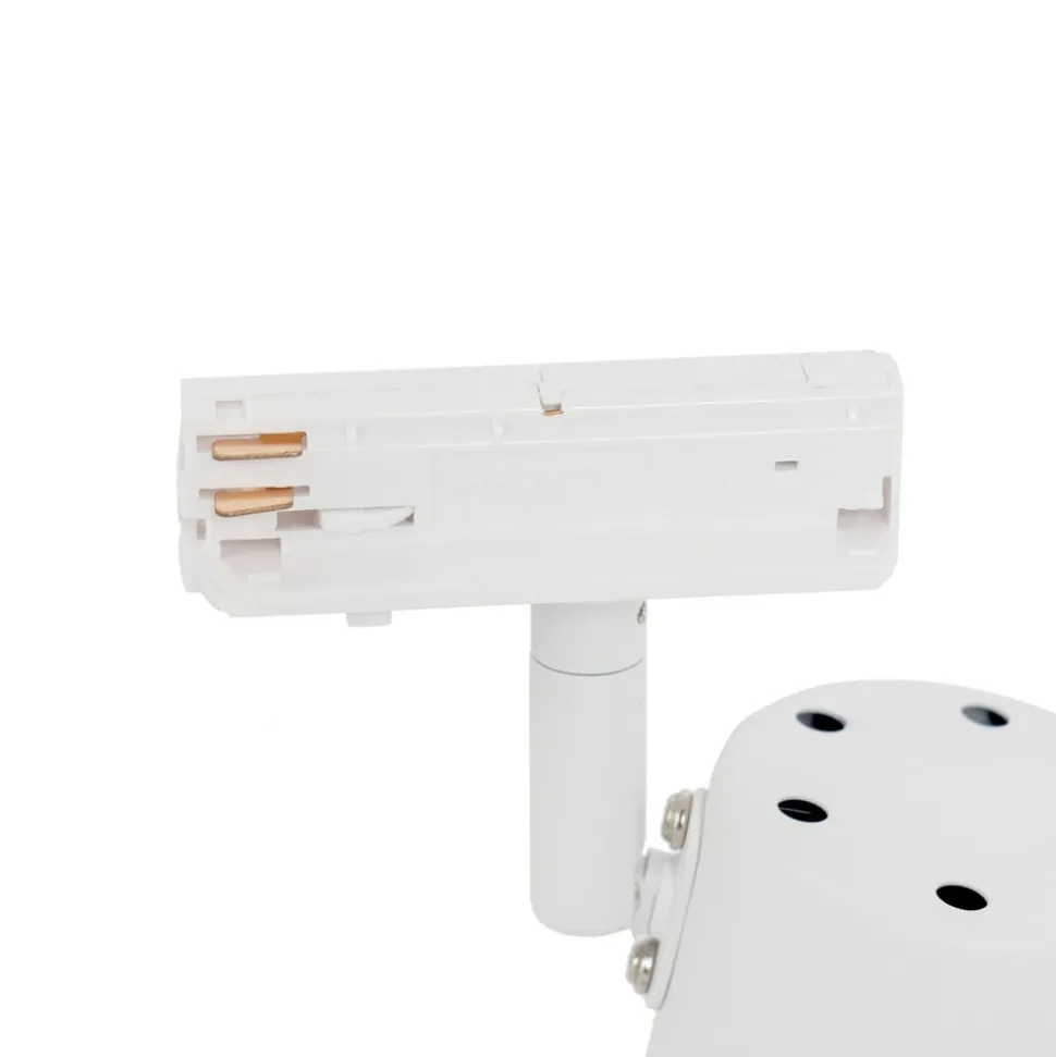 Lindby 1-fase skinnesystem Linaro, GU10, hvit, 3 lyskilder