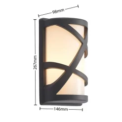 Lindby Femani utendørs vegglampe