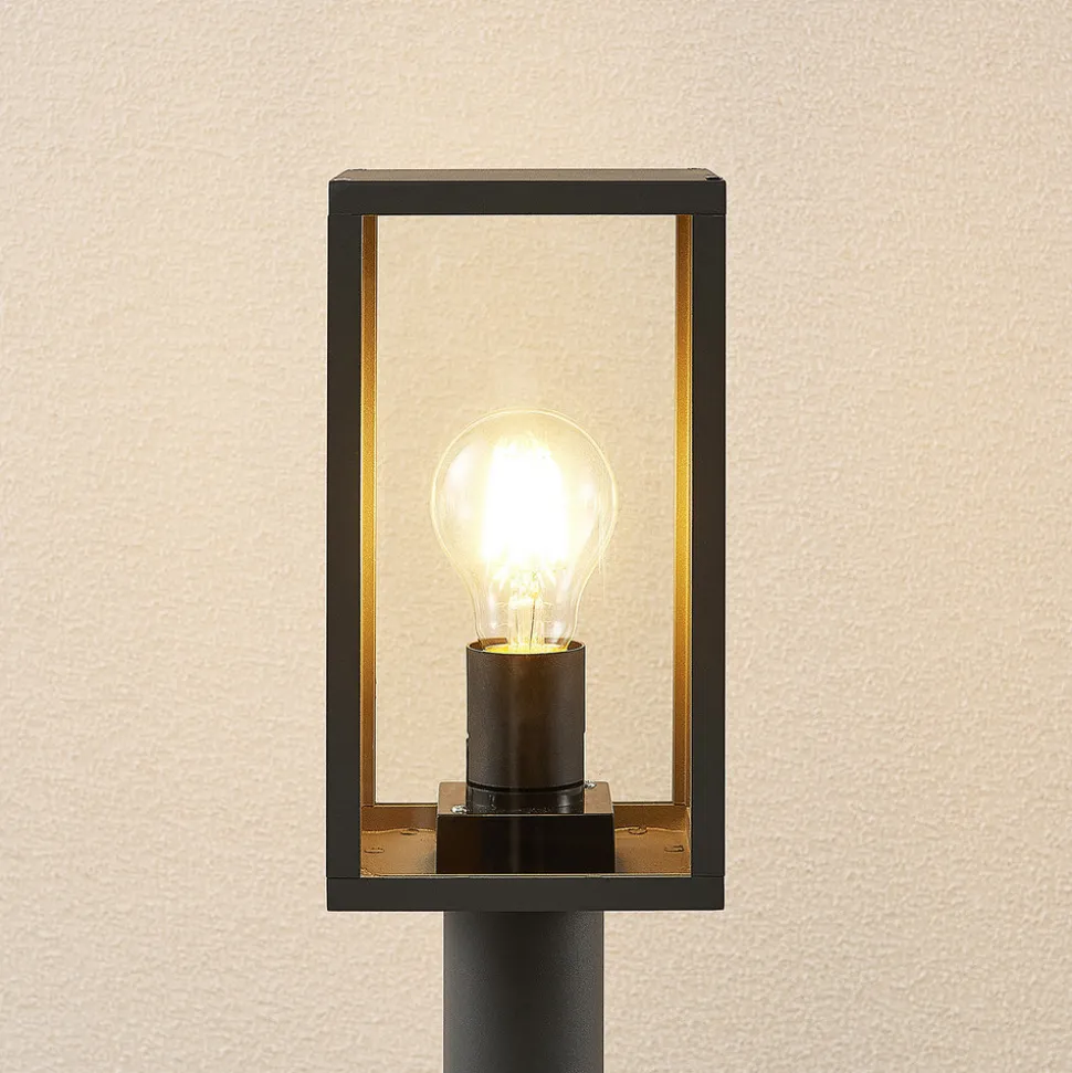 Lindby Filimon veilampe, 80 cm, antrasitt, IP44, E27