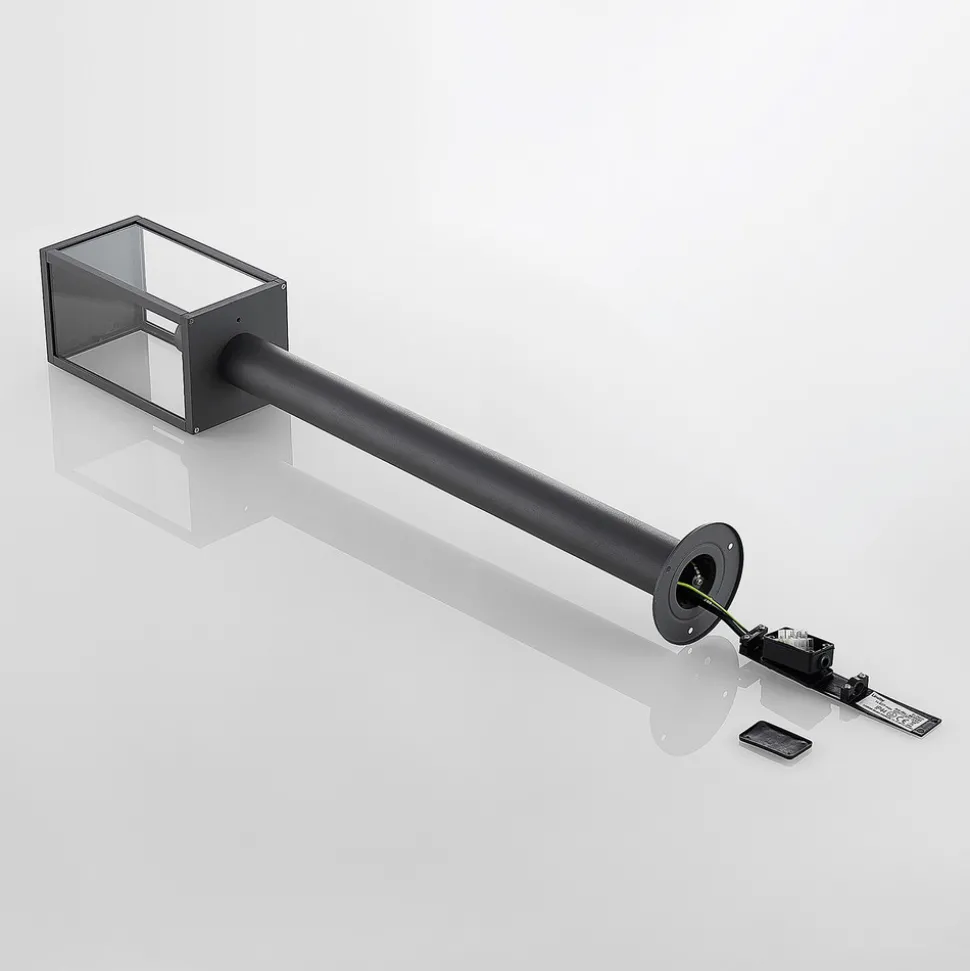 Lindby Filimon veilampe, 80 cm, antrasitt, IP44, E27