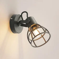 Lindby Flintos burspot, 1 lyskilde, svart