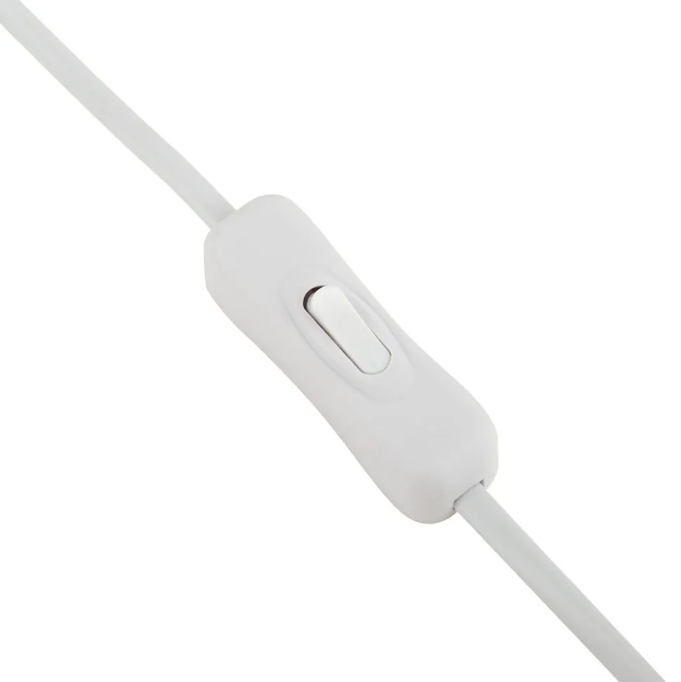 Lindby Florentino bordlampe, 49 cm, keramikk, tekstil