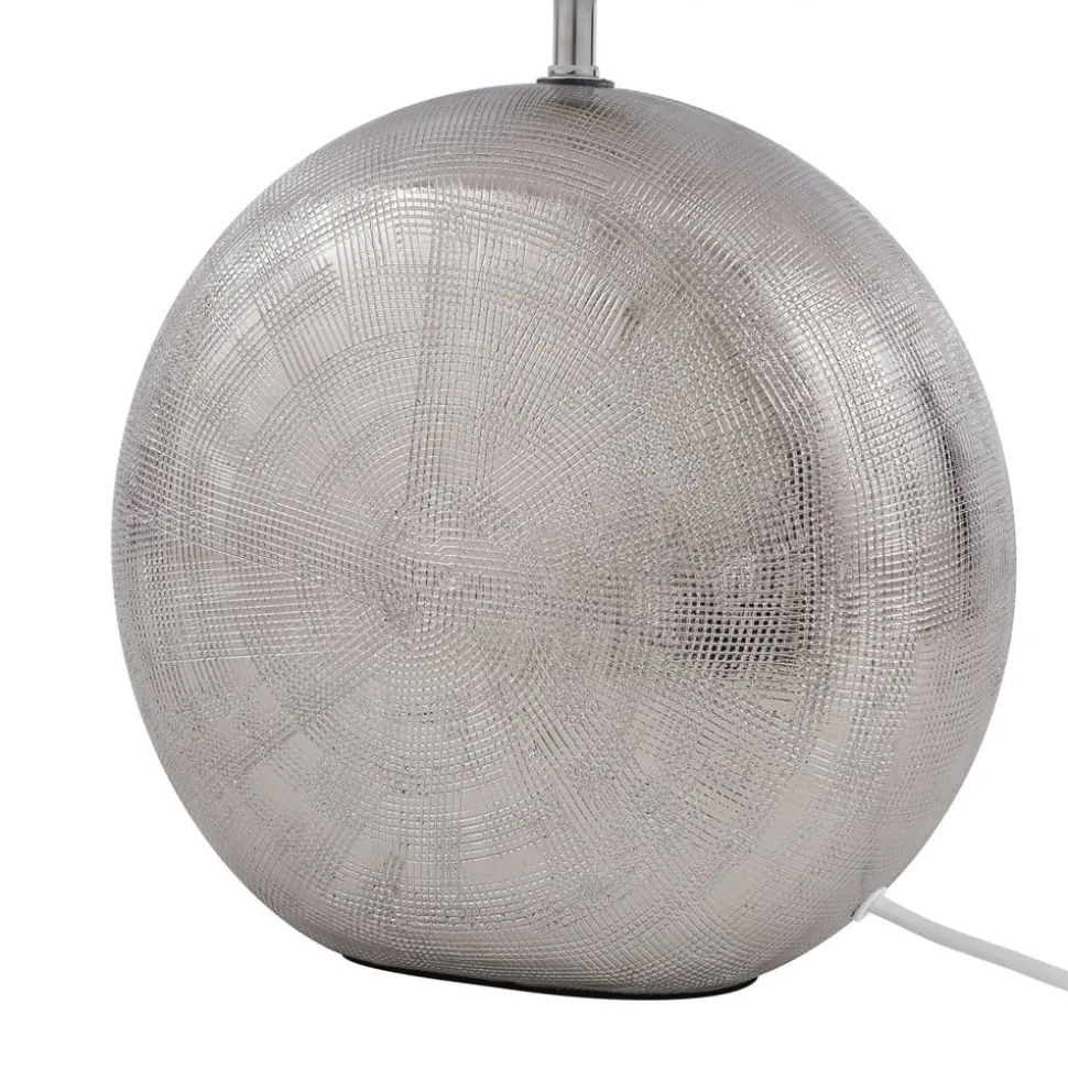 Lindby Florentino bordlampe, 49 cm, keramikk, tekstil