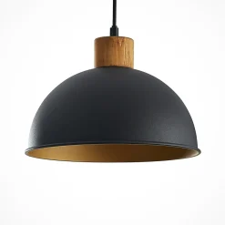 Lindby Flurin hengelampe, 3 lyskilder, 107 cm, svart, metall