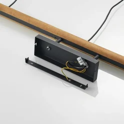 Lindby Flurin hengelampe, 3 lyskilder, 107 cm, svart, metall