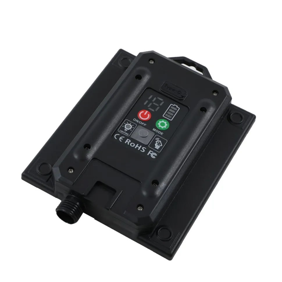 Lindby Freydis LED-solcellelampe, svart, aluminium, 2 000 K