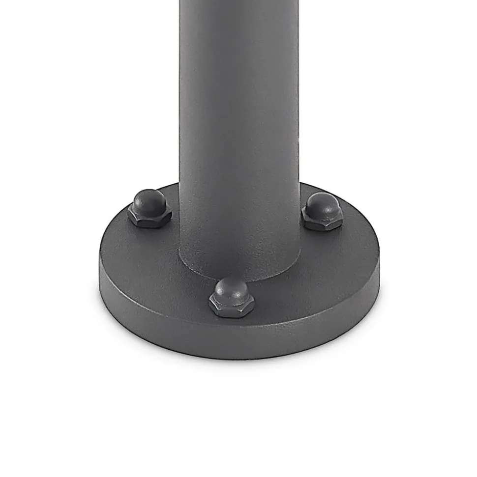 Lindby Giavanna veilampe, 80 cm, antrasitt, IP44, E27