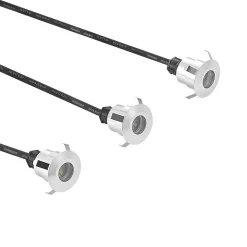 Lindby Gracelle LED-bakkespot, 3 stykk rundt