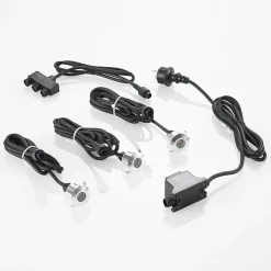 Lindby Gracelle LED-bakkespot, 3 stykk rundt