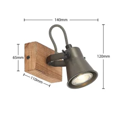 Lindby Grandesa takspot, 1 lyskilde