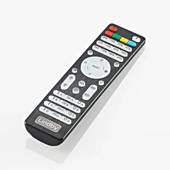 Lindby Gulda LED-taklampe, RBGW, svart