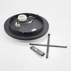 Lindby Gulda LED-taklampe, RBGW, svart