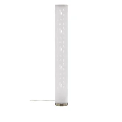 Lindby gulvlampe Alisea, 104 cm, hvit, RGBW, fjernkontroll
