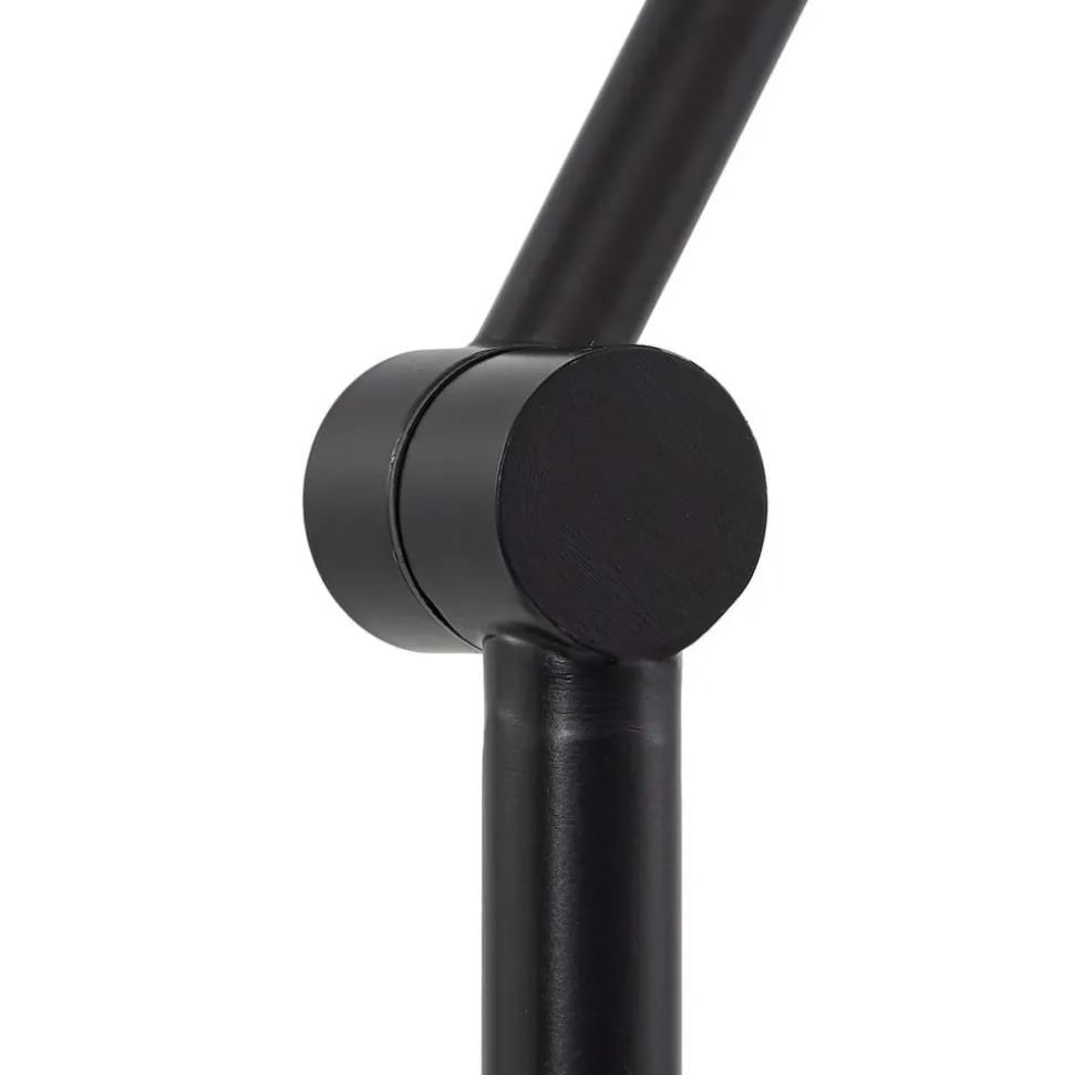 Lindby gulvlampe Corali, svart, metall, høyde 176,5 cm