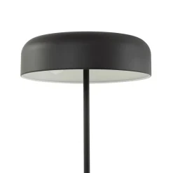 Lindby gulvlampe Edion, svart, metall