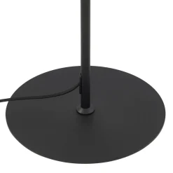 Lindby gulvlampe Edion, svart, metall