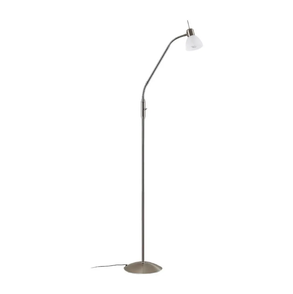 Lindby gulvlampe Gwendolin, 160 cm, glass, E14, justerbar