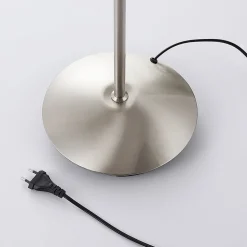 Lindby gulvlampe Gwendolin, 160 cm, glass, E14, justerbar