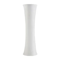 Lindby gulvlampe Liana, høyde 123 cm, hvit, tekstil