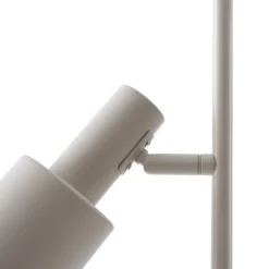 Lindby gulvlampe Ovelia, beige, metall, E27