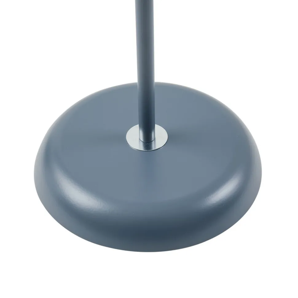 Lindby gulvlampe Tebbi, blå, metall, høyde 150 cm