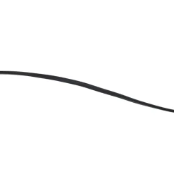 Lindby gulvlampe Tonka, svart/gull, metall, Ø 25 cm