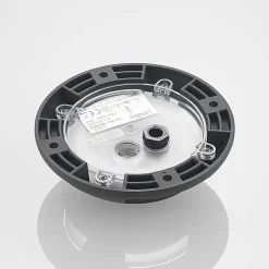 Lindby gulv-spotlight med LED Huban, 15 cm, 4 lyskilder, antrasitt