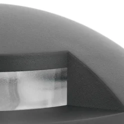 Lindby gulv-spotlight med LED Cormac, 1 lyskilde, Ø 21 cm, IP67