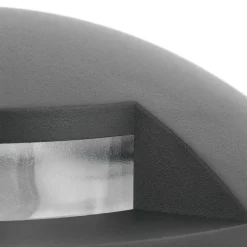 Lindby gulv-spotlight med LED Cormac, 2 lyskilder, Ø 21 cm, IP67