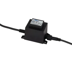 Lindby Heath LED-lampe med jordspyd, 4 stk, svart