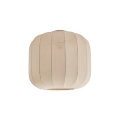 Lindby Helin taklampe, beige, stoff, Ø 35 cm