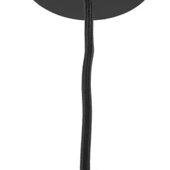 Lindby hengelampe Anuva, natur, papir, Ø 45 cm