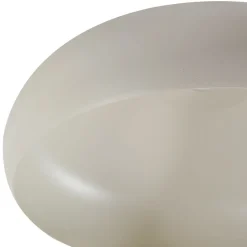 Lindby hengelampe Elover, beige, Ø 45 cm, jern