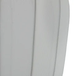 Lindby hengelampe Helin, hvit, Ø 35 cm, stoff