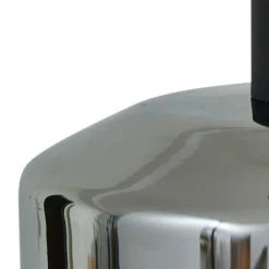 Lindby hengelampe Hildur, Ø 35 cm, røykgrå, glass, E27