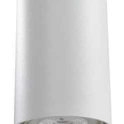 Lindby hengelampe Joffrey, 76 cm, hvit, 4 lyskilder, GU10