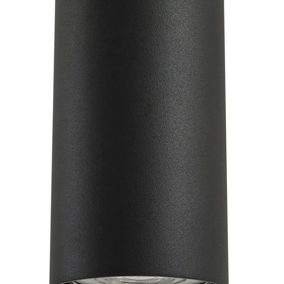 Lindby hengelampe Joffrey, 76 cm, svart, 4 lyskilder, GU10