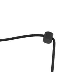 Lindby hengelampe Marla, 7 lyskilder, glass, røykgrå, 128 cm