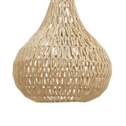 Lindby hengelampe Miryam, naturlig hampetau, Ø 40 cm